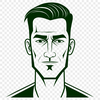 Adult Male Figure SVG Design Detailed SVG artwork of an adult male silhouette.