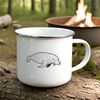 Free Manatee Vector Art for Cutting Machines Free downloadable vector art of a sea creature, a manatee, ideal for cutting machines like Cricut or laser engraving tools.