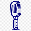 High-Quality Microphone Vector Graphics A high-resolution vector graphic illustration of a microphone, suitable for various design applications.