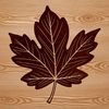 Whimsical Green Leaf Illustration A detailed illustration of a single green leaf with veins and edges, suitable for digital design projects.