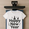 A minimalist design featuring inspirational quotes about the new year.