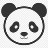 Giant Panda Illustration in Bamboo Forest Close-up illustration of a giant panda in a bamboo forest.