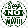 A collection of inspirational anti-war quotes in a clean, vector format suitable for various applications.