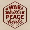 Anti war quotes in a clean vector design suitable for cutting machine projects.
