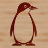 Beautiful Vector Penguin Illustration Penguin illustration in vector format suitable for cutting machines and digital design.