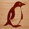 Stunning Penguin Design Vector Vector design of a penguin with distinctive black and white feathers.