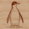 Free Vector Art of a Cute Penguin Bird A digital illustration of a penguin bird in vector format.