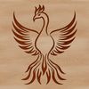 A mythical creature from ancient Greek mythology, depicted in a stylized vector design with intricate details.