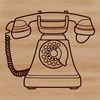 High-Quality Telephone Icon A high-quality digital telephone icon in vector format, suitable for various design applications.