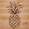 Beautiful Pineapple Graphics A stylized graphic representation of a pineapple, suitable for commercial or personal projects.