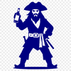 A digital illustration of a pirate, suitable for commercial or personal use.