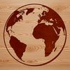 Beautiful Globe Design SVG File A detailed illustration of the Earth in a vector format.