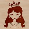 A high-quality digital illustration of a young female princess in regal attire.