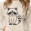 Racoon illustration in vector format.