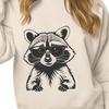 Cool Critter Vector Art A raccoon character wearing sunglasses in a vector format.