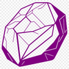 Beautiful Rock Clip Art Vector A simple digital illustration of a rock in vector format.