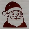 A digital illustration of Father Christmas in festive attire, suitable for various commercial and personal uses.