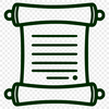Graduation scroll award with diploma and paper texture, ideal for personal or commercial use.