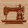 Sewing Machine Vector Design SVG vector illustration of a sewing machine, ideal for commercial or personal projects such as crafting, DIY, and web design.
