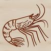Realistic Shrimp Vector Art A detailed illustration of a shrimp with realistic features.