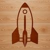 Galaxy Explorer Illustration Download A high-resolution vector illustration of a futuristic spaceship soaring through the galaxy.