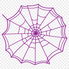 A detailed illustration of a spider web created using vector graphics.