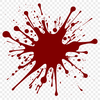 Whimsical Shape Design A stylized illustration of a splat in various shapes and sizes, suitable for use as clip art or vector design.