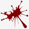 Colorful Splatter Shape Illustration A digital illustration of a splat shape made up of colorful slime.