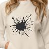 Vibrant Splash Shape SVG A colorful splat shape made up of rounded blobs of gooey slime.