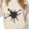 Beautiful Vector Splat Illustration Vector shape illustration of a splat on a surface, suitable for use in design projects.