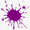 Irregular Slime Splash Icon A single-colored shape with irregular outline resembling a splat of colorful slime.