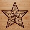 Glittering Vector Star A high-quality star vector icon, suitable for various design projects.
