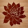 Free Vector Plant Art A stylized illustration of a succulent plant, suitable for use as vector art or clip art in various design projects.