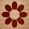 A simple line drawing of a sunflower in a floral style, suitable for gardening and nature-themed designs.