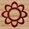 Beautiful Line Drawn Flower An illustration of a single sunflower in a natural style, suitable for garden-themed designs.