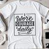 Motivational quote about cancer survivorship with inspirational message and strong typography.