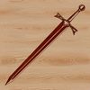 Beautiful Blade Designs An intricately designed sword with a detailed blade and hilt, suitable for vector art and cutting machine projects.
