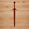 High-Resolution Sword Design for Cricut A high-resolution SVG illustration of a sword, suitable for cutting machines like Cricut or laser cutters.
