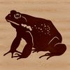 Free Vector Art of a Frog-like Creature A detailed illustration of a wild animal, specifically a toad, created as a vector graphic.