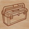 Toolbox Graphics Illustrative vector toolbox graphic