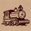 Train Vector Graphic with Detailed Design Elements Illustrative train vector graphic with detailed design elements.