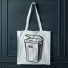 Free SVG Clip Art for Download A simple illustration of a trash can, suitable for vector art and design projects.