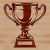 Sport Award Icon A 3D rendered vector trophy icon, ideal for sport-related designs.