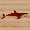 Whimsical Whale Vector Illustration Illustrative rendering of a whale in vector format.