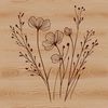 Beautiful Blooming Flower SVG A colorful illustration of a wild flower in bloom, suitable for vector art and graphic design projects.