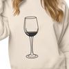 Beautiful Wine Clip Art Vector A glass filled with red wine, suitable for vector design and cut-out projects.