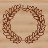 Beautiful Floral Design for Digital Projects A decorative floral wreath design suitable for digital use.