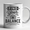 Inspiring Yoga Motivation Illustration Vector yoga quote illustration with inspirational text.