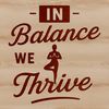 Minimalist Yoga Motivation Illustration Yoga quote illustration with minimalist design, suitable for vector graphics and cutting machine projects.