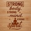 Simple Yet Beautiful Quotes SVG A collection of inspirational yoga quotes in a simple, modern design.